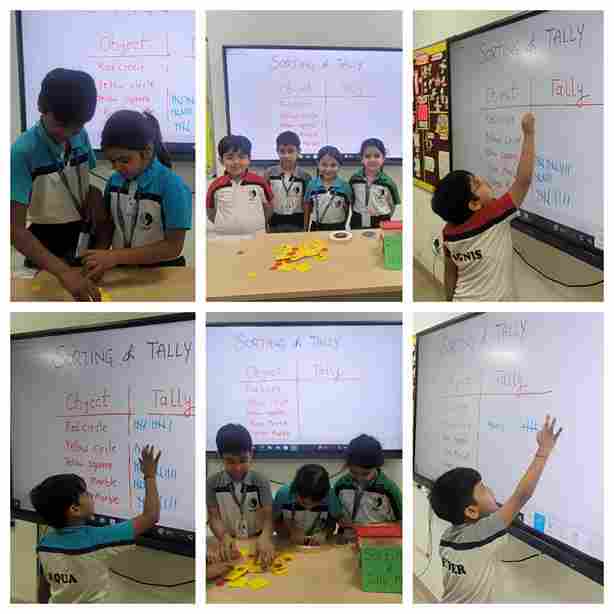 Math Sorting and Tally Activity