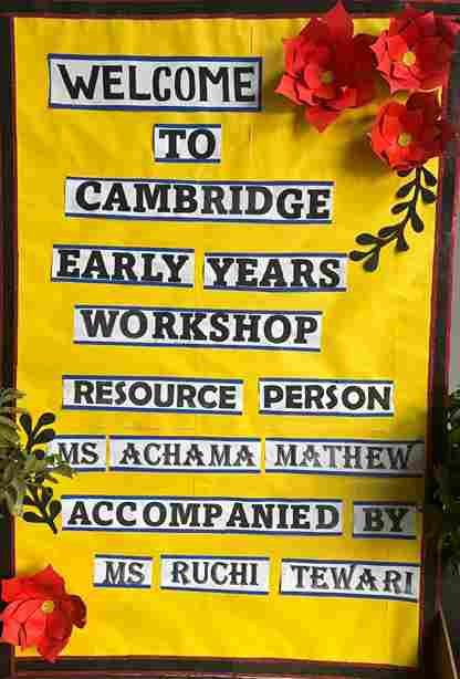 Early Years Cambridge Workshop