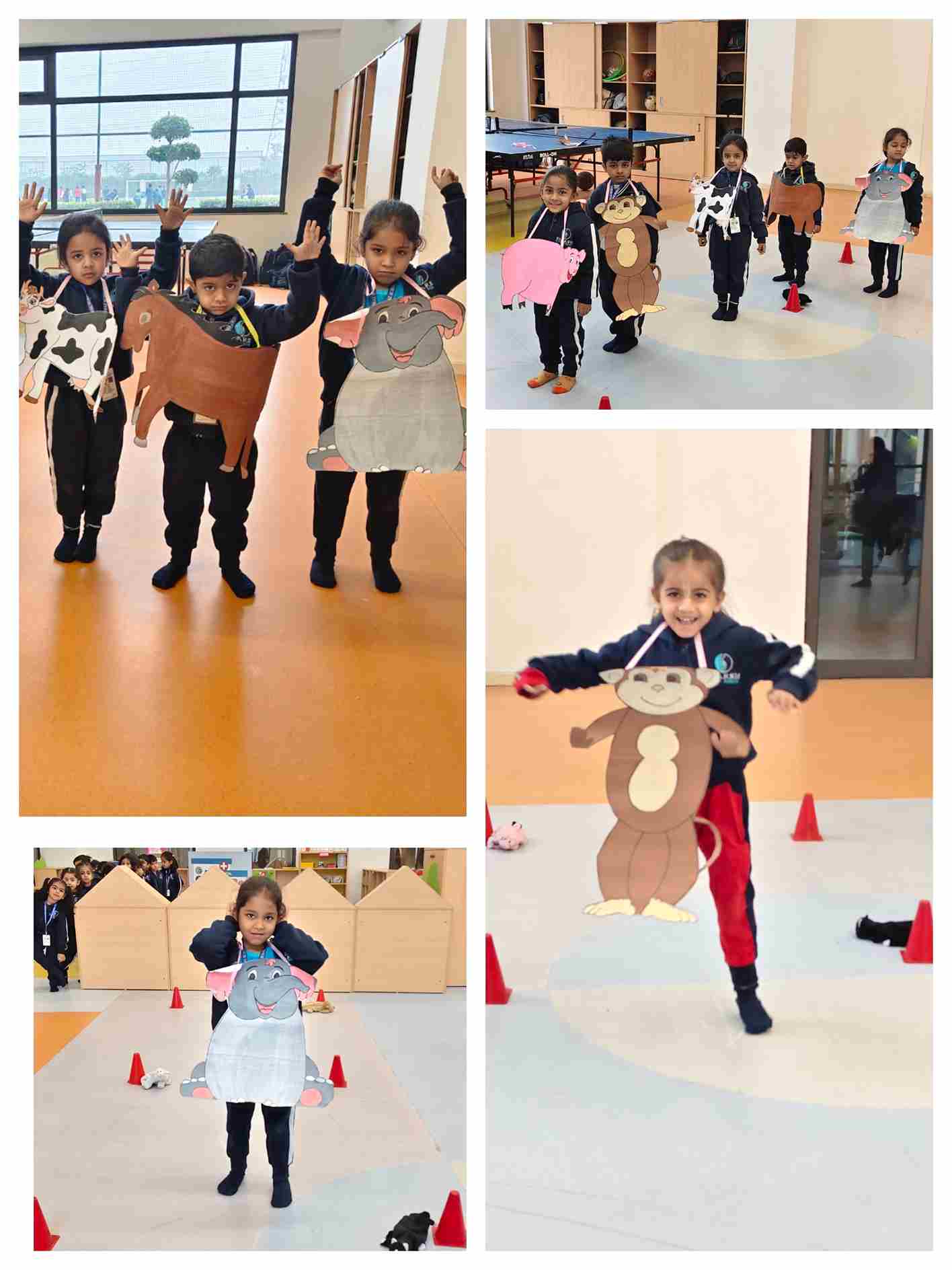 LKG Animal Walk Activity